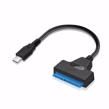 

1PC UASP -SATA to USB3.0 Converter USB 3.0 to 2.5" SATA III Hard Drive Adapter Cable 0.2m