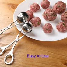 Mold-Tool Meatball-Maker Rice-Ball Making Stainless-Steel Kitchen Convenient