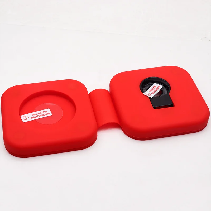 2 In 1 Soft Silicone Protective Case Cover For Magsafe Wireless Charger Cable Storage Box For Macsafe Apple Watch Charging charging stand for phone