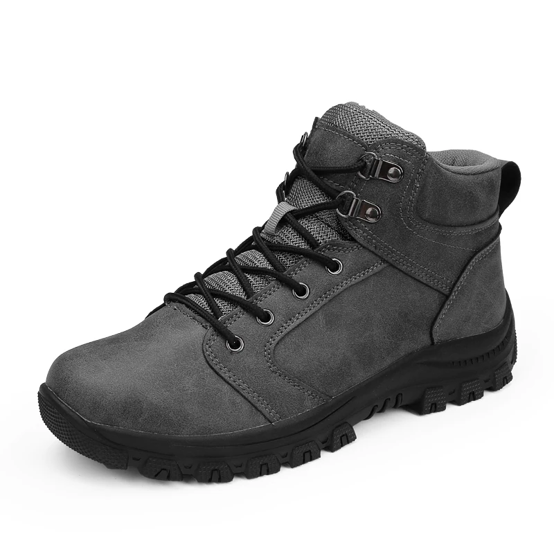 

Brand Outdoor Men's Hiking Shoes Waterproof Leather Shoes Men Boots Nonslip Sports Trekking Camping Boots Man Hiking Sneakers