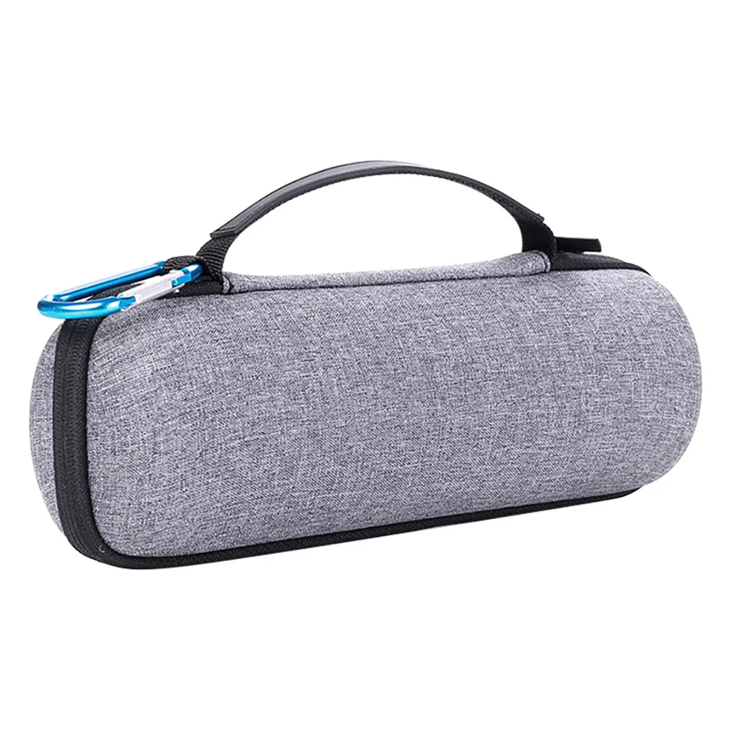 EPULA Portable Hard Travel Carrying Bag Gray Zipper Storage Case Cover For JBL Flip 3 4 Bluetooth Speaker Outdoor speaker bag