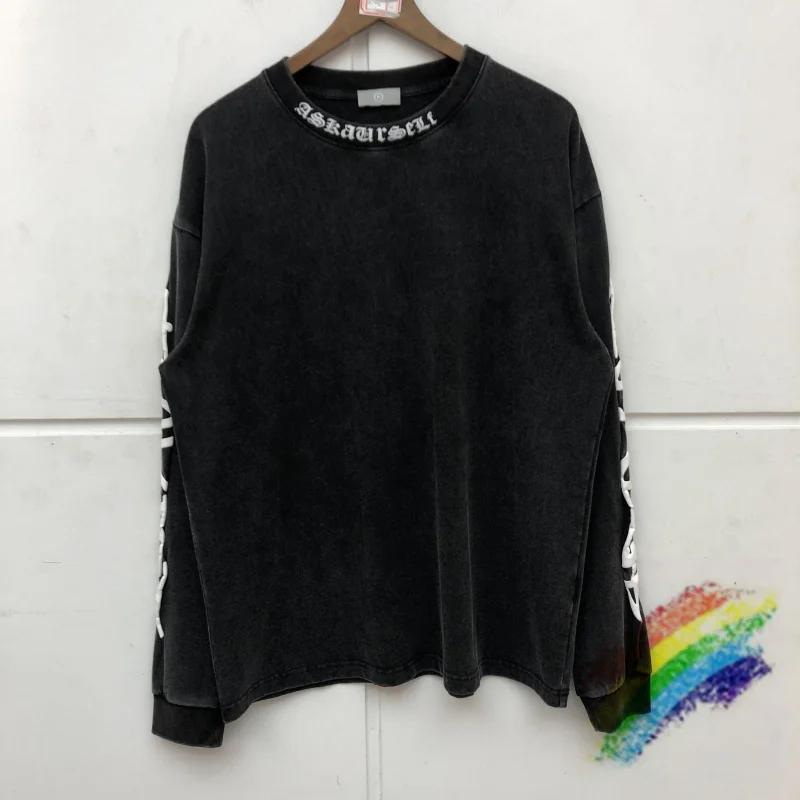 2022fw ASKYURSELF T Shirt Men Women Best Quality T-shirts Oversize Tee Tops | Мужская одежда