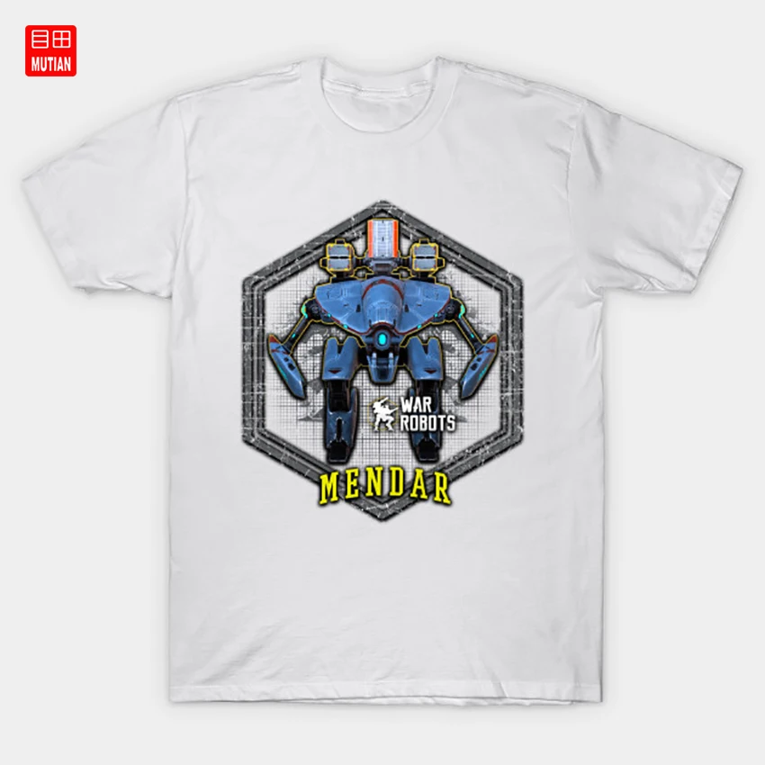 skrubbe deadline synet Wr Mendar D01 T-shirt War Robots War Machine War Robots Machine War Robots  Combat War Robots Merchandise War Robots War Zone - T-shirts - AliExpress