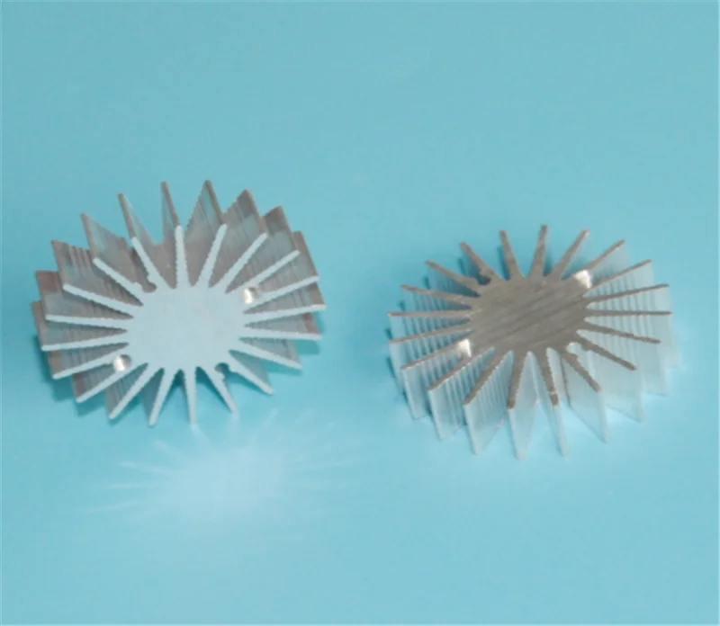 10PCS 36mmX10mm LED Heatsink Radiator Aluminum 1W 3W Heat Sink Radiator for Household Lamp Replaceable
