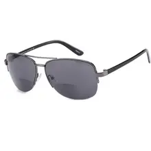 Пилот Защита от солнца читатели бифокальные очки для чтения солнцезащитные очки для мужчин и женщин диоптрий для чтения пресбиопические очки Gafas De Lectura+ 1,0~+ 3,0