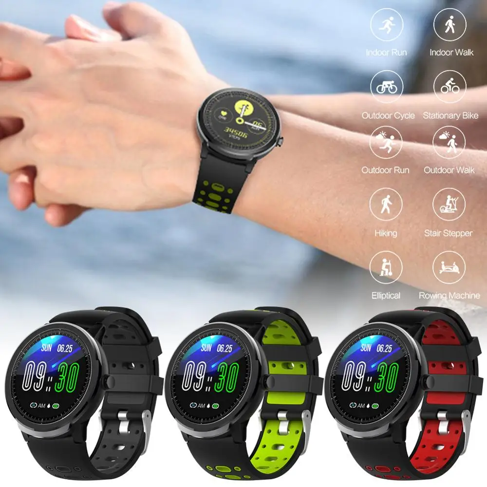 Смарт часы N21 Bluetooth 4 0 сенсорный экран 1 3 дюйма IP67|Смарт-часы| |