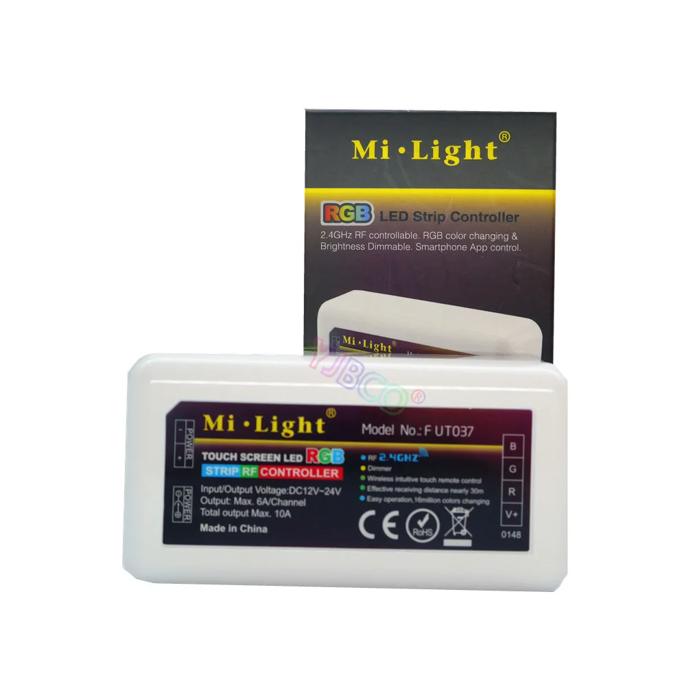 

MiBOXER2.4G 4-Zone Brightness Smart Panel Remote dimmer RGB/RGBW led strip Light Controller