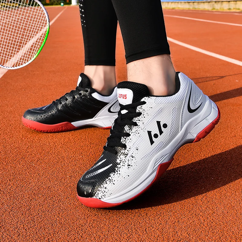 Description Picture 4 of itemNew Training Tennis Shoes Men Size 36-45 Light Weight Badminton Shoes Anti Slip Tennis Sneakers Breathable Volleyball Shoes