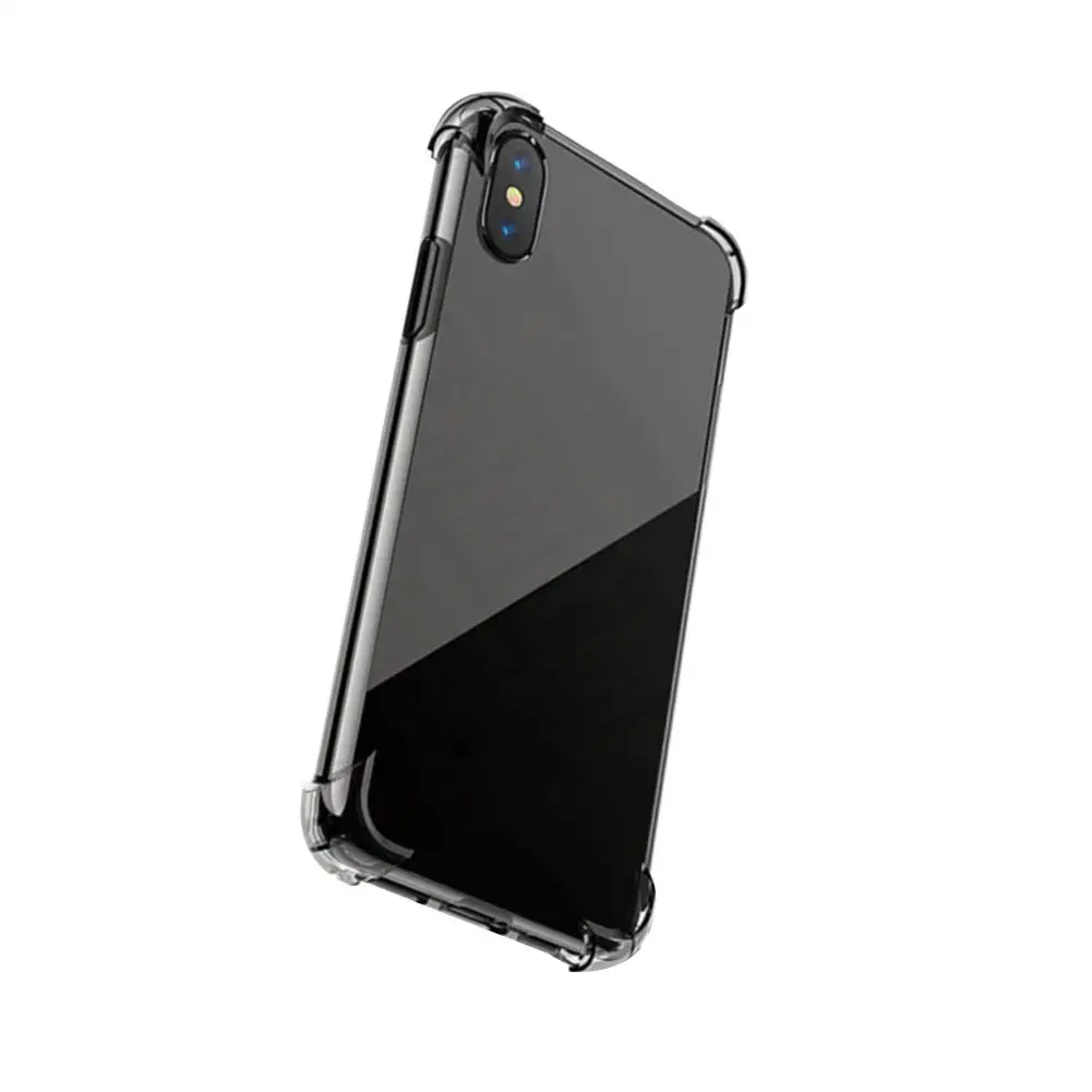 For Iphone Mobile Phone Case Airbag Four Corners Anti-Drop Tpu Transparent 1.5mm Thick Protective Cover Iphone9plus/X/7/8 | Электроника