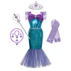 Girls Mermaid Princess Dresses Party Halloween Polyester Cosplay Costume for Halloween Party ► Photo 1/6