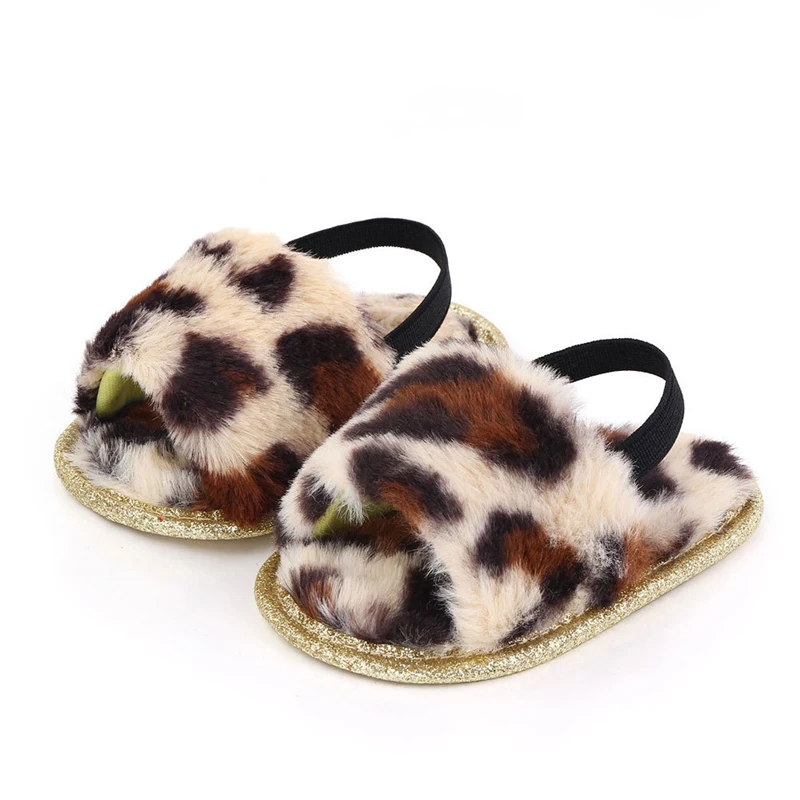 Unicorn Flock Baby Shoes Newborn Soft Sole Walking Shoes Indoor Infant Baby First Walkers Toddlers Slip-on Boys Girls Crib Shoe