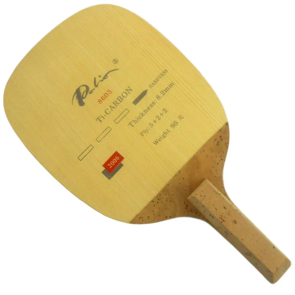 

Palio 8603 Original Carbon + Titanium JS Japanese Penhold Racket Table Tennis Blade Ping Pong Bat Tenis De Mesa