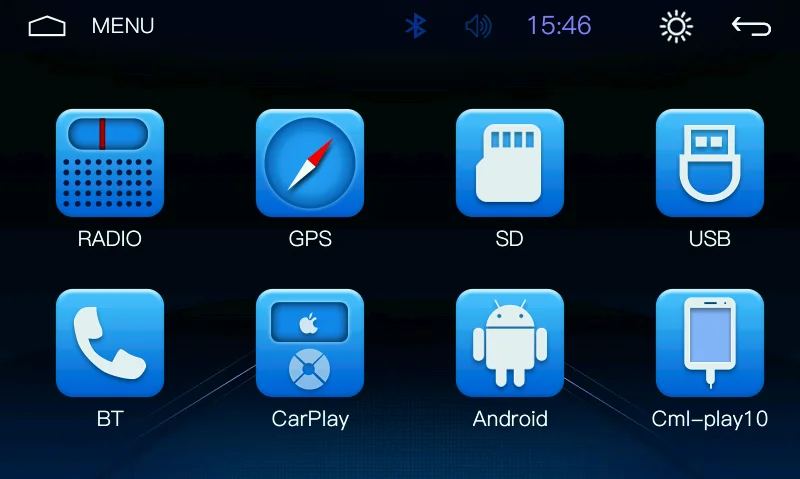 Каплей gps автомобильный Авторадио для Android/IOS межблочный съемный 1Din 9 дюймов шпиндель внешний сенсорный экран MP5 плеер Mirrorlink