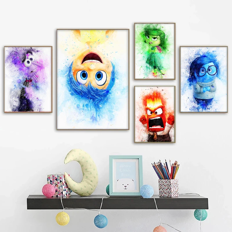 5D Diamond Painting Kits Disney Cartoons Character Art Paintings Watercolor Wall Art Picture For Nursery Room Home Decoration|Diamond Painting Cross Stitch| - Aliexpress