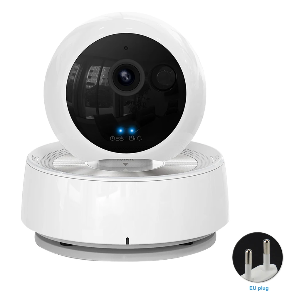 

Pet Monitor Two Way Audio IP Camera Home Security Night Vision Indoor 1080P HD 360 Rotating Dog Cat Wireless Webcam Surveillance
