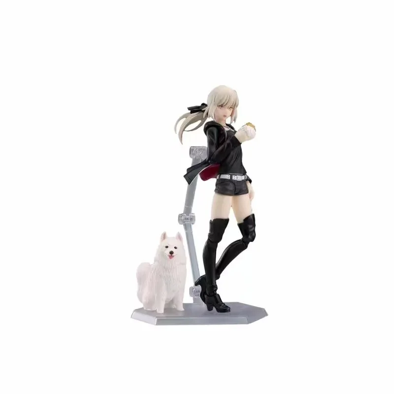Fate Grand Order Anime Figures Saber Figma #418 Arutoria Pendoragon Action Figurine Fate Stay Night Girl Toys Model Figma Doll