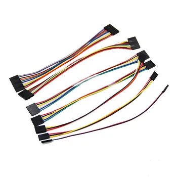 

5pcs Dupont line dupont wire cable Female 2.54mm pin header Connector 20cm Single / Double Head 1/2/3/4/5/6/7/8/9/10p
