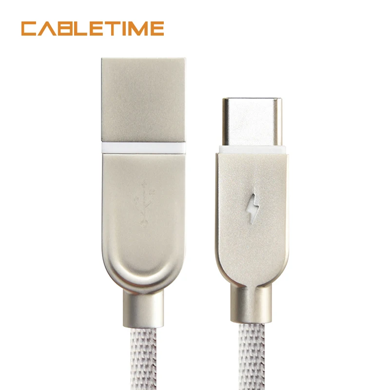 Кабель USB C для Oneplus 7T USB C кабель для зарядки стабильный кабель для зарядки для samsung S10+ huawei mate 30 Xiaomi C145 - Цвет: 1M