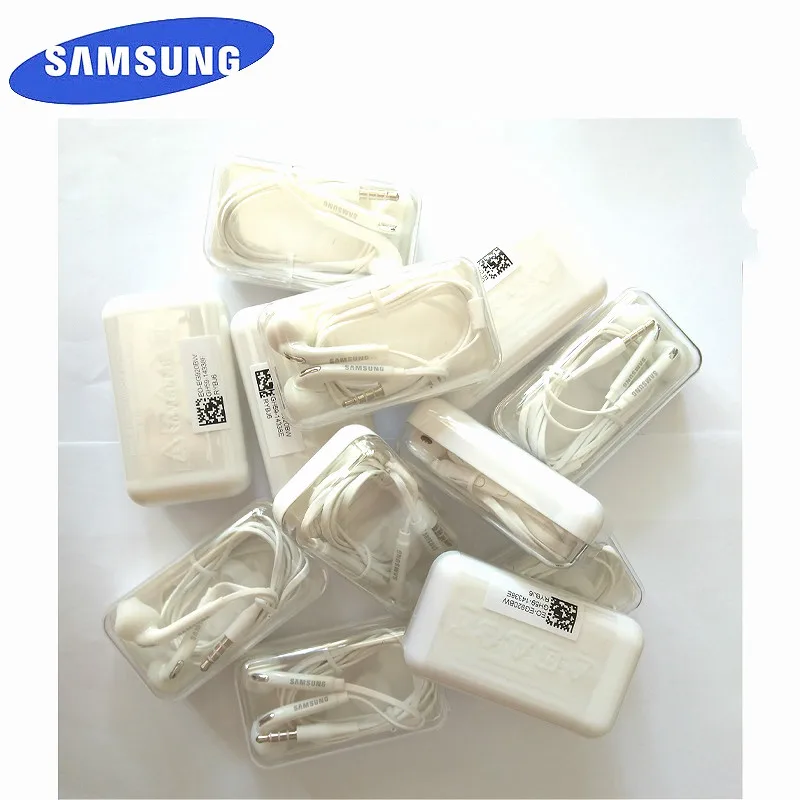 

100% Original SAMSUNG EO-EG920BW Earphones with 1.2m Length for Galaxy S6 S7 Edge /S3/S4/S5 xiaomi note1/2/3 rednote 1/2/3/4