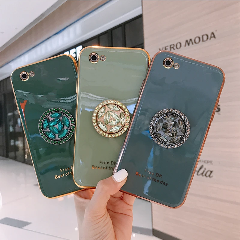 Роскошный мягкий чехол из ТПУ с покрытием 6D для OPPO A3 A 3 силиконовый чехол|Бамперы|