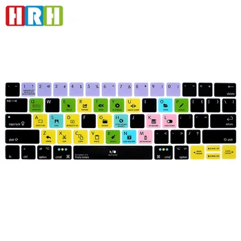 

HRH FL Studio Fruity Loops Function Silicone Keyboard Cover Keypad Skin for Macbook Pro 13"15"Touch Bar A1706/A1707/A1989/A2159