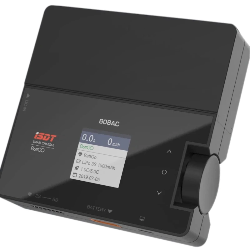 ISDT 608AC AC 60 Вт DC 200 Вт 8A Battgo Lipo зарядное устройство AC/DC Смарт зарядное устройство для жизни, Lilon, LiPo, LiHv/Pb/NiMH баланс батареи