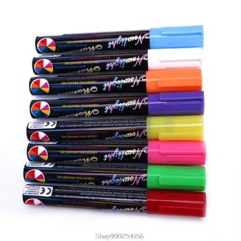 

Chalk Markers Chalkboard Erasable Dustless Water-Based Non-Toxic Liquid Pens Set O09 20 Dropship