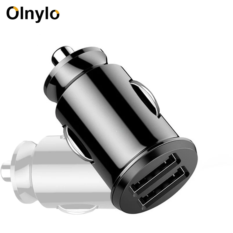 

Car Charger Dual USB Fast Charging Cigarette Lighter Car Charger For Huawei Mate 30 iPhone Xiaomi Samsung Mobile Phone Chargers