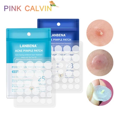 

LANBENA Day 25pcs Night Acne Removal Pimple Patch Plant Extract Invisible Stickers Face Spot Scar Care Treatment Pimple Face