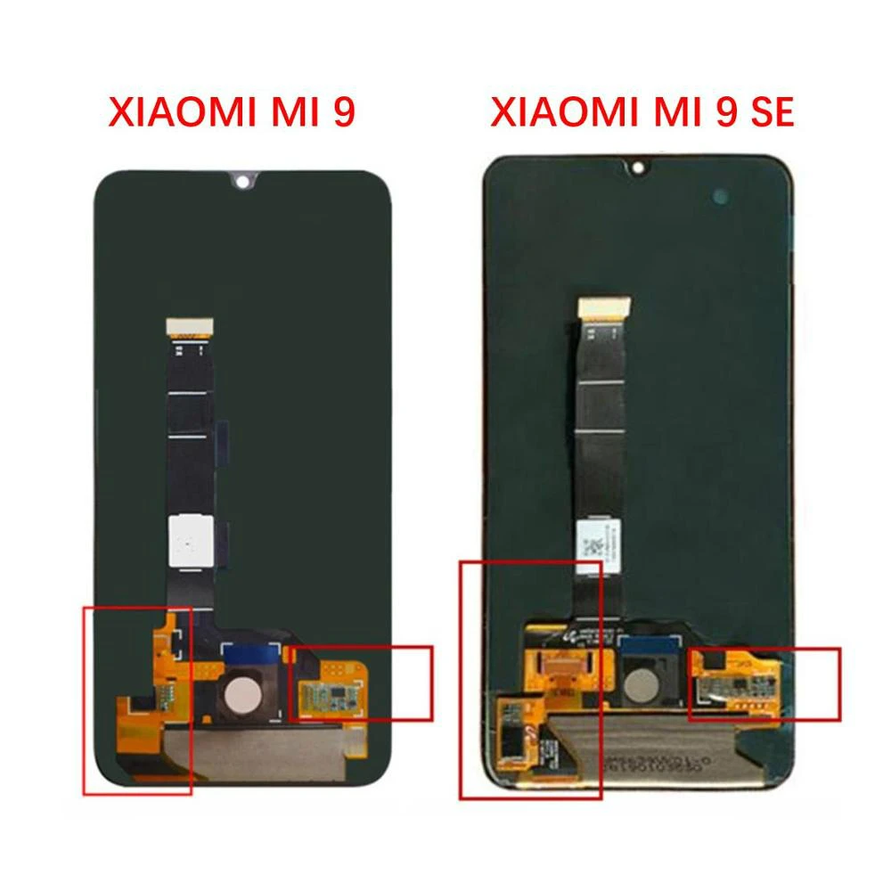 6,3" AMOLED ЖК-экран для Xiaomi mi 9/mi 9 SE дисплей дигитайзер сборка сенсорный экран Замена ЖК