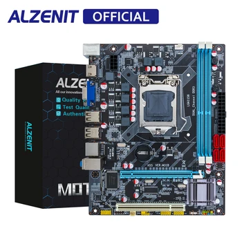 

ALZENIT H55 Motherboard Intel H55 LGA 1156 i3 i5 i7 DDR3 16GB SATA2.0 USB2.0 VGA HDMI M-ATX Mainboard