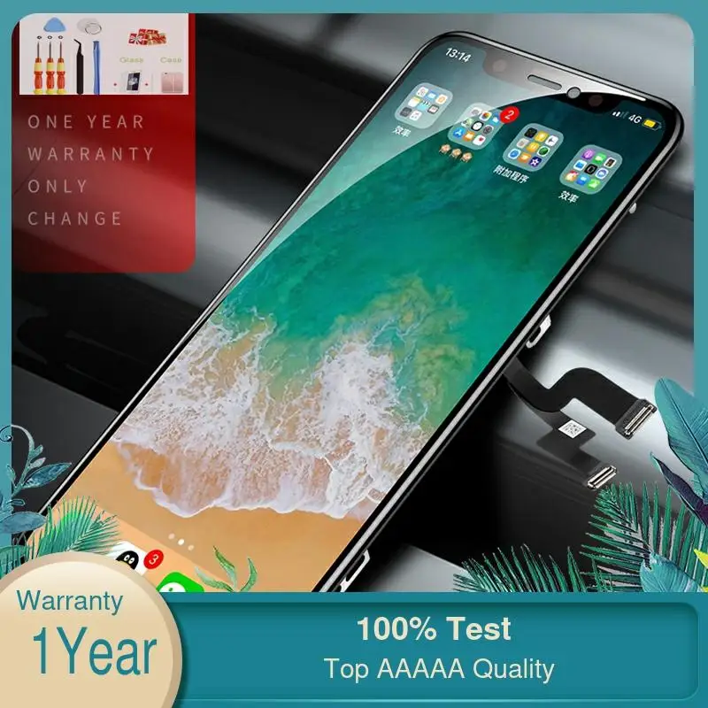 Display Lcd Amoled Gx Per Iphone X Display Lcd Oem Oled Display Touch Screen 3D Digitizer Assembly Display Sostitutivo Per Iphonex Lcd