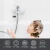 360° Вращающийся СВЕТОДИОДНЫЙ Цифровой Дисплей Температуры Душа Ванная Комната Детская Ванна Термометр Воды По Цельсию/ Фаренгейту Экран Дисплея