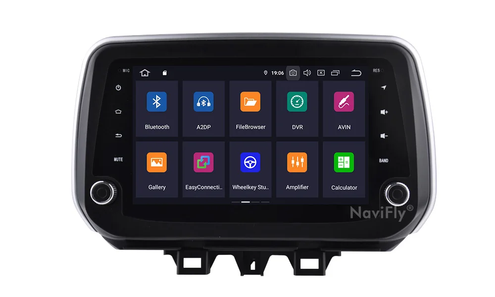 Excellent NaviFly Car multimedia player for Hyundai New Tucson IX35 2018 2019 car Radio GPS Navigation Stereo Android 9.0 2GB/4GB WIFI RDS 9