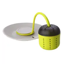Силиконовые Чай Infuser Фильтр для кофе и чая с отрывными листами травяная специя держатель Чай фильтр Посуда Аксессуары