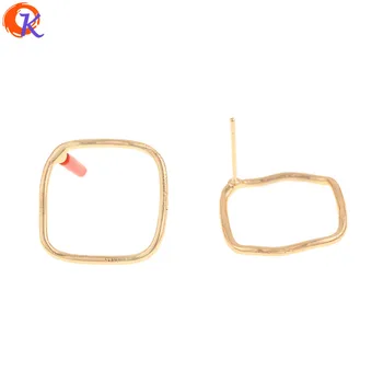 

Cordial Design 100Pcs 20*20MM Jewelry Accessories/Earrings Stud/Square Ring Shape/DIY Jewelry Making/Hand Made/Earring Findings