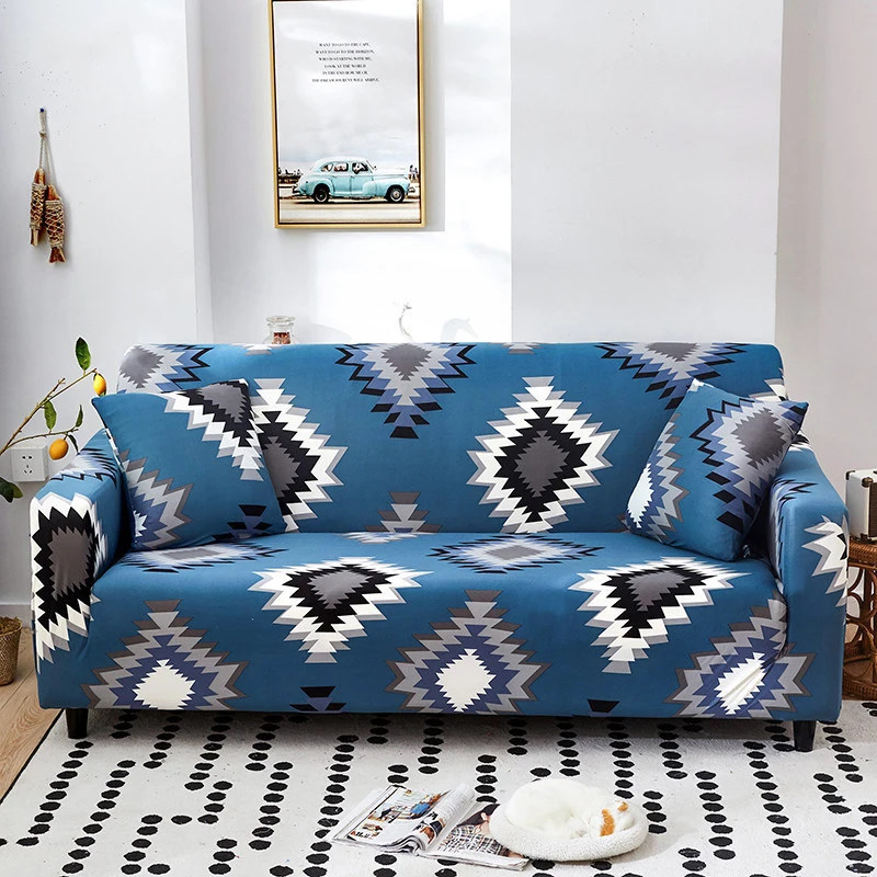 Новые печати диван крышка все завернуто в стрейч крышка чехлов для Гостиная 1/2/3/4 местный диванных чехлов - Цвет: Color 16