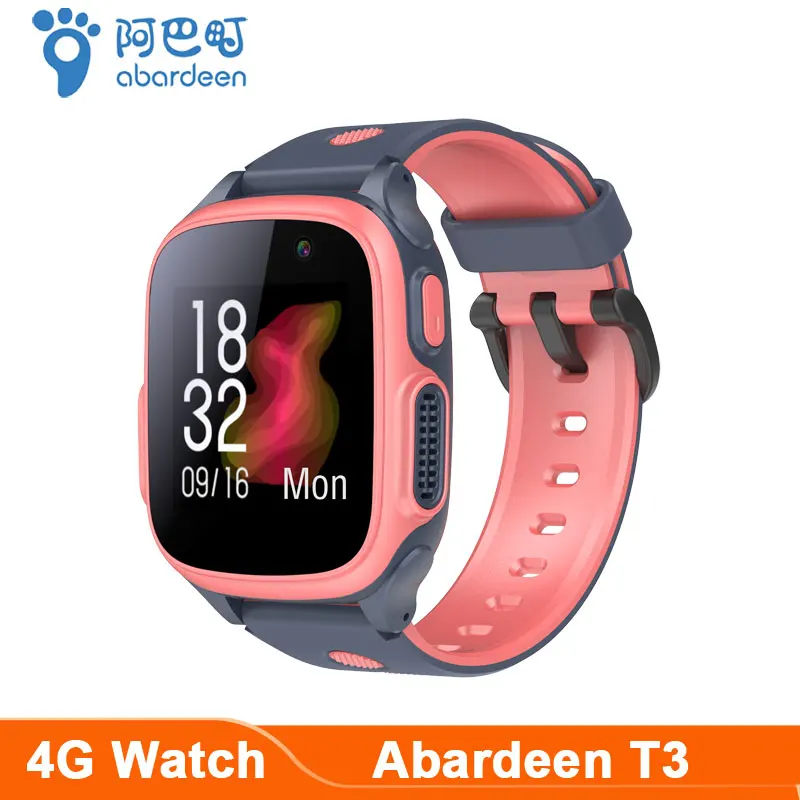 Abardeen T3 GPS Smart Watch Kids Android 8.1 4G video call smartwatch
2M Camera IP67 Waterproof watch connect Wifi Bluetooth
