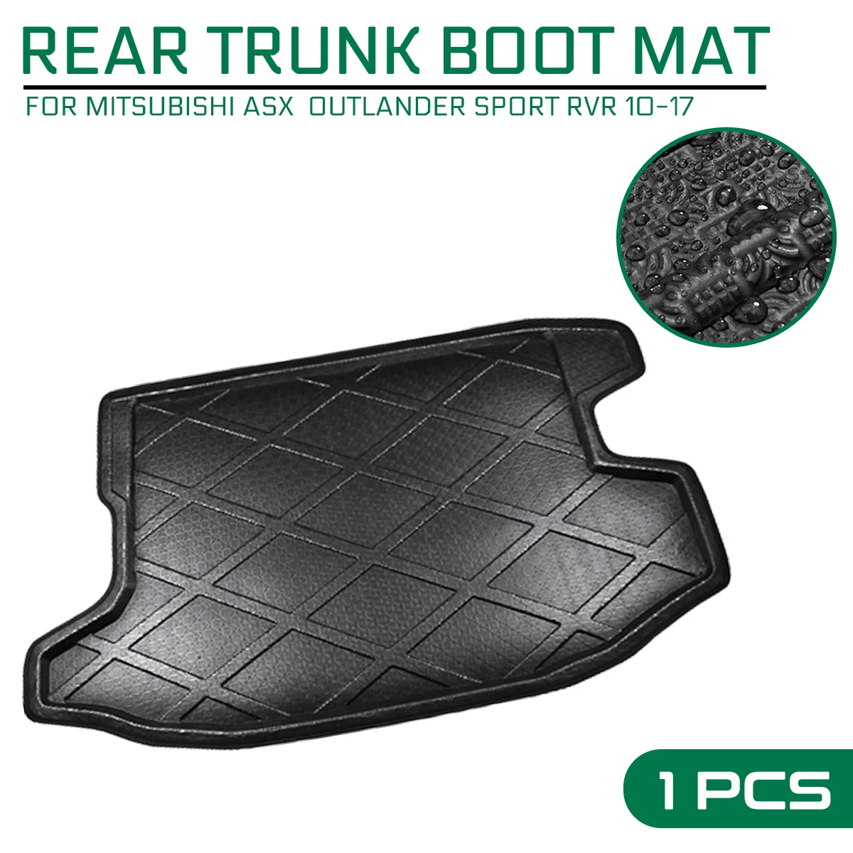For Mitsubishi ASX Outlander Sport RVR 2010 2017 Car Floor Mat Carpet