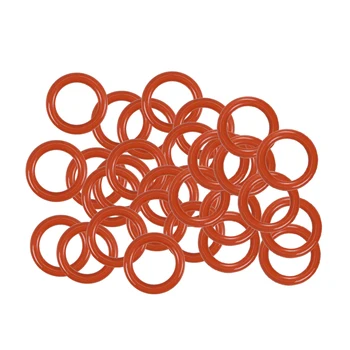 

Uxcell 30Pcs Silicone O-Rings 4-9.5mm OD, 1-6.5mm Inner Diameter, 1.5mm Width, Seal Gasket Red to Mechanical Sealing Boiler