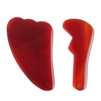

Gua Sha Scraping Massage Tool Made Of 100% Authentic Natural Agate, Facial Massage,Back Massage