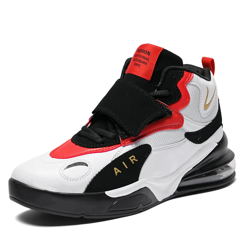 37~45 Mens Winter Air-Cushion Boots Designer Leather Sneakers Sport for Men Running Basket Trainers Basketball men sneakers men leather boots
