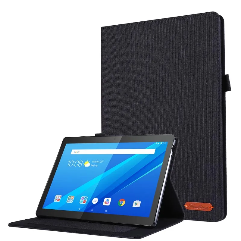 Чехол-книжка для планшета Lenovo Tab P10 TB-X705F TB-X705L 10 1 дюйма с тканевым узором и