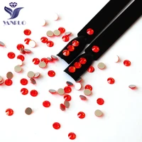 YANRUO All Sizes Non Hotfix Hyacinth Crafts Glass Flatback Rhinestones DIY Manicure Beauty Accessories Gems Nail Art Decorations 2