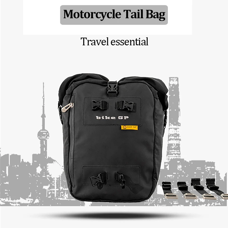 r1200gs r1250gs adv mt 09 mt07 tracer x-adv v-strom multi-function rear seat bag backpack saddlebags motorcycle waterproof bags7