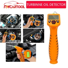 Appareil de contrôle d'huile de moteur OBD2 pour le détecteur automatique de qualité d'huile de contrôle avec des outils d'essai de voiture d'analyseur de gaz d'affichage de LED avec la sonde optique