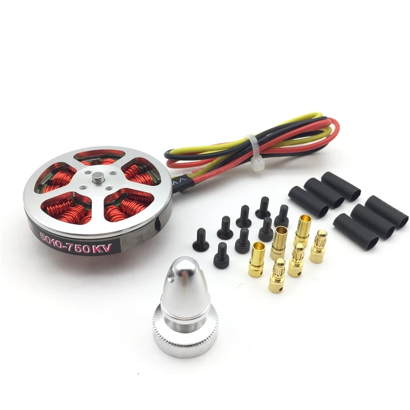 5010 750KV с высоким крутящим моментом бесщеточные двигатели для мультикоптера многоосного самолета