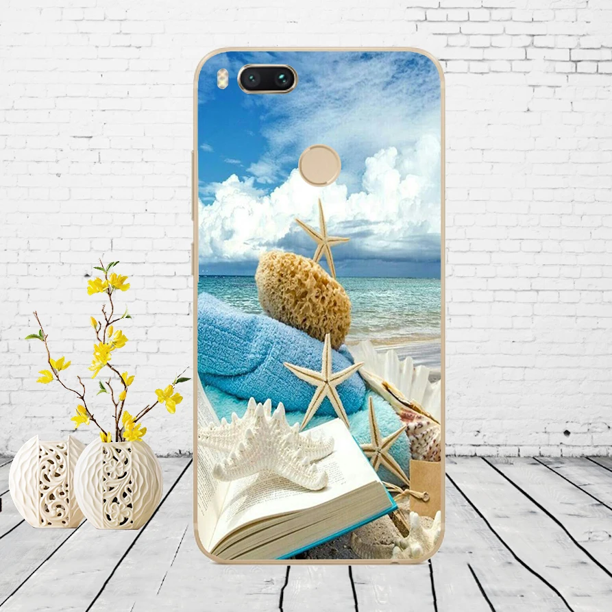 Силиконовый чехол для Xiaomi mi A1 чехол Полная защита Мягкий ТПУ задняя крышка чехол для телефона s для Xio mi A1 бампер Coque