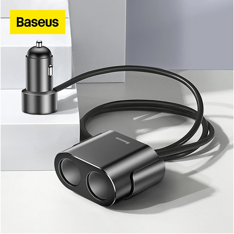 Baseus シガレットライター3 1a 100w デュアルusb 充電アダプター 携帯電話 車用 Power Adapter Aliexpress Baseus シガレットライター3 1a 100w デュアルusb 充電アダプター 携帯電話 車用 Power Adapter Aliexpress