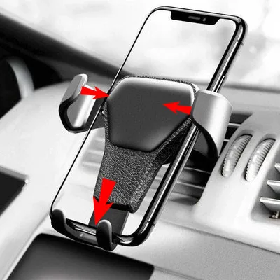 

Universal Car Phone Holder for Phone In Car Air Vent Mount No Magnetic Mobile Phone Holder Stand for 4.7"-6.5" Smartphone